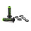 X-grip promotion braaaap ручки lock-on-grip (з адаптерами rolgaz) зелений відкритий кінець (з отвором) зелений колір