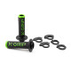 X-grip promotion braaaap ручки lock-on-grip (з адаптерами rolgaz) зелений відкритий кінець (з отвором) зелений колір