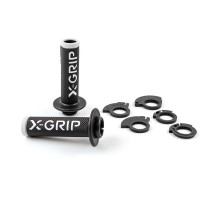 X-grip promotion braaaap ручки lock-on-grip (з адаптерами rolgaz) білий відкритий кінець (з отвором) білий колір