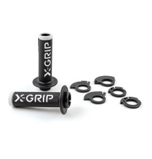 X-grip promotion braaaap ручки lock-on-grip (з адаптерами rolgaz) білий відкритий кінець (з отвором) білий колір