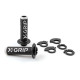 X-grip promotion braaaap ручки lock-on-grip (з адаптерами rolgaz) білий відкритий кінець (з отвором) білий колір