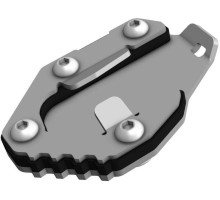 Подовжувач бічної стійки crosspro (2024) bmw r 1300 gs, r 1300 gs triple black, r 1300 gs trophy '23-'24, колір срібло/чорний