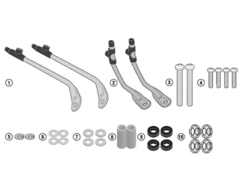 Kappa window mount a7061ak sym symphony 125 euro 5 (20)