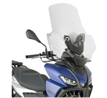 Лобове скло kappa aprilia sr 125/200 gt '22-'23 (74 x 61 см) прозоре - потрібен монтаж d6711kitk