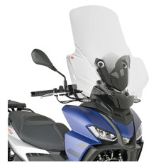 Лобове скло kappa aprilia sr 125/200 gt '22-'23 (74 x 61 см) прозоре - потрібен монтаж d6711kitk