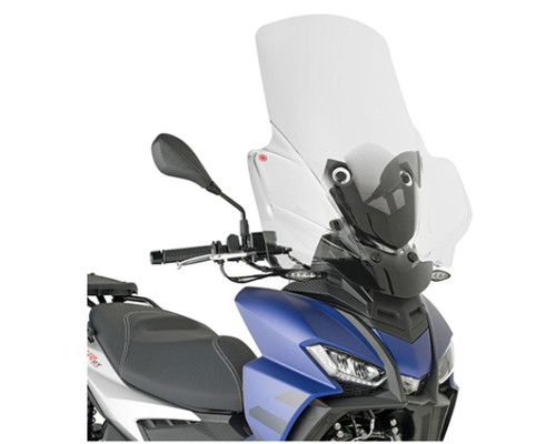 Лобове скло kappa aprilia sr 125/200 gt '22-'23 (74 x 61 см) прозоре - потрібен монтаж d6711kitk