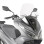 Лобове скло kappa HONDA pcx 125 (18-19) 60.5 x 43.5 см прозоре - потрібен монтаж d1163kitk
