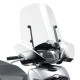 Лобове скло kappa HONDA sh 125i-150i (05-12) 55 x 66 см прозоре - потрібне кріплення a311ak або a315ak