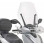 Скло kappa HONDA sh 125i-150i (17-19) 51 x 49 cm clear