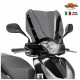 Вітрове скло kappa sh 125i-150i abs (12-16) 36,5 x 45 см з діамантами - встановлюється в оригінальні кронштейни