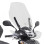 Скло kappa HONDA sh 300i (15-19) 51.5 x 49 cm clear