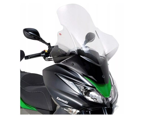 Лобове скло kappa kawasaki j125 - j300 (14-18) 79,5 x 65 см прозоре - потрібен монтаж d4111 Racingkitk