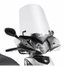 Скло kappa kymco people gti 125-300 (10-18) 53 x 72 чисте - потрібне кріплення a443ak