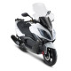 Kappa скло kymco xciting 300i-500i r (09-14) 85.5 x 66 см прозоре