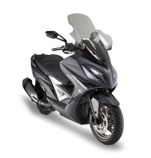 Лобове скло kymco xciting 400i (13-17), xciting s400i (18 - потрібен комплект d6112kitk) 85,5 x 66 см прозоре
