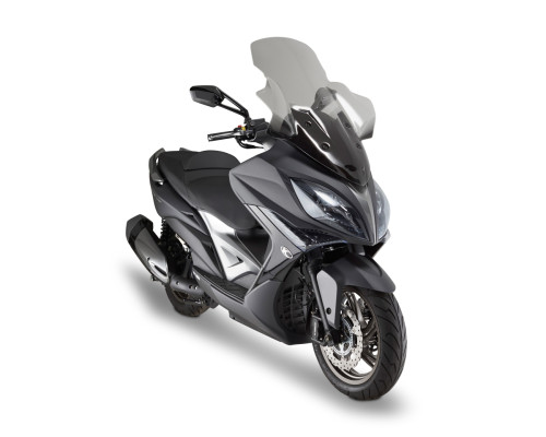 Лобове скло kymco xciting 400i (13-17), xciting s400i (18 - потрібен комплект d6112kitk) 85,5 x 66 см прозоре