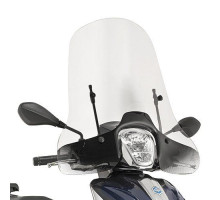 Лобове скло kappa piaggio medley 125-150 (16-19) 46,5 x 67 см чисте - потрібне фіксування a5606ak