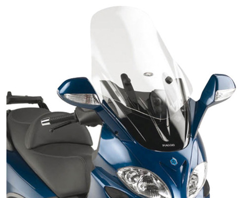 Лобове скло kappa piaggio x9 200-250-500 evolution (03-08) 65 x 50 cm clear