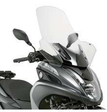 Лобове скло kappa YAMAHA triciЗАДНІ125-155 (14-19), mbk tryptik 125 (14-17) 74 x 63 прозоре - потрібен монтаж d2120kitk