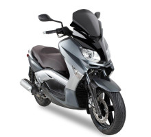 Лобове скло kappa YAMAHA x-max 125-250 (10-13) 37 x 43 см чорний