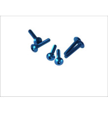 V parts (vicma) комплект болтів обтічника m5x30 (6 шт.) сині (шестигранні) (ta530az)