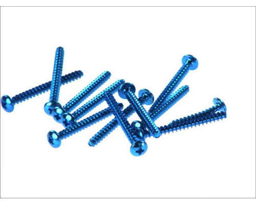 V parts (vicma) комплект болтів обтічника m5x50 (12шт) синій (rc550az)