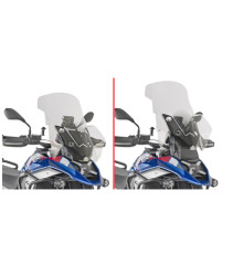 Вікно kappa bmw r 1300 gs '24, (65 x 54 cm) прозоро (для моделей без радара)