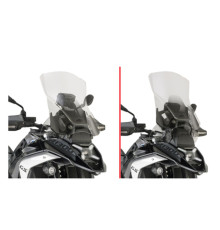 Вікно kappa bmw r 1300gs '24, (51 x 44.5cm) прозоро (для моделей з радаром)