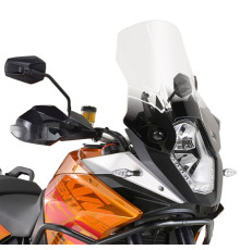Вікно kappa ktm 1190 adventure / 1190 adventure r (13-16), 1050 adventure (15-16) / 1090 adventure (17-19) 37 x 41 cm прозоро