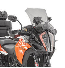 Вікно kappa ktm 1290 super adventure r / s (17-18) 38 x 40 cm димлене