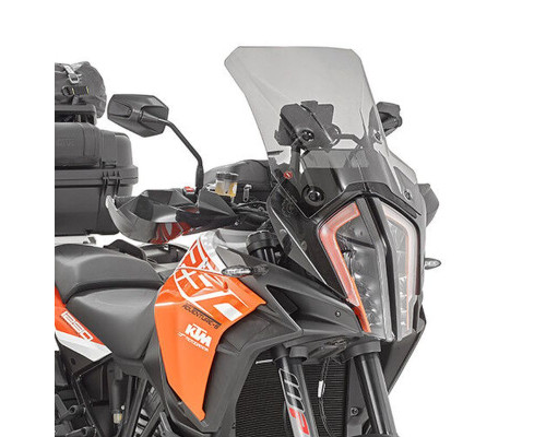 Вікно kappa ktm 1290 super adventure r / s (17-18) 38 x 40 cm димлене