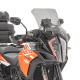 Вікно kappa ktm 1290 super adventure r / s (17-18) 38 x 40 cm димлене