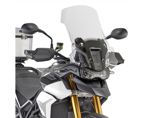Вікно kappa triumph tiger 900 rally '20-'21 прозоро 59x48 см (в x ш) на 12,5 см вище за оригінал (лише для tiger 900 rally)