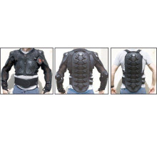 Gareth buzer street chest guard на сітці знімна черепаха (з ременями) розмір l