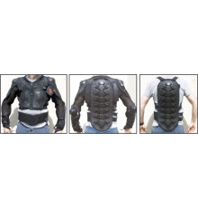 Gareth buzer street chest guard на сітці знімна черепаха (з ременями) розмір l