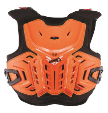 Leatt chest protector 4.5 junior (дитячий) колір оранжевий/білий (147-159 см)