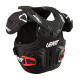 Leatt chest guard with neck brace fusion vest 2.0 junior (дитячий) колір чорний розмір s/m (105-125 см)
