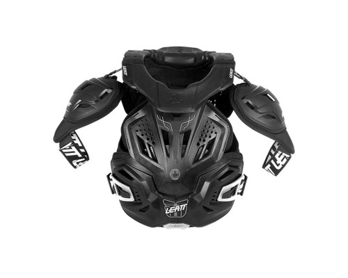 Leatt chest guard with neck brace модель fusion vest 3.0 чорний колір чорний розмір s/m (160-172 см)