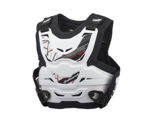 Polisport chest guard phantom mini white (дитяча) колір білий