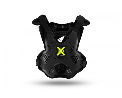 UFO chest guard x-concept color black uni size (ce level 2) - заміняє pt02272k - колекція 2024