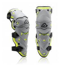 Наколінники acerbis evo 3.0 колір сірий / жовтий флю