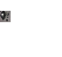 Запчастини asterisk spare parts наколінник (чорний, пластиковий) для правого брекса розмір s