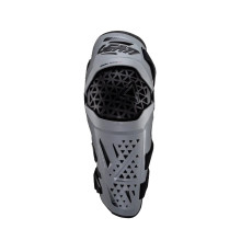 Leatt new наколінники dual axis pro kneee and shin guard forge color grey size s/m