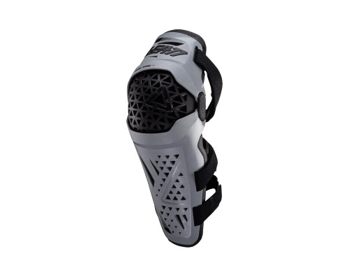 Leatt new наколінники dual axis pro kneee and shin guard forge color grey size s/m