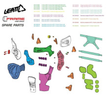 Петля leatt c-frame carbon brace ліва (запчастини)