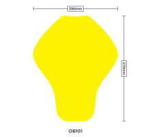 Протектор спини oxford level 2 для куртки (розміри 370мм/290мм)