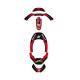 Blackbird sale leatt brace стикер червоний (11)
