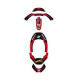 Blackbird sale leatt brace стикер червоний (11)