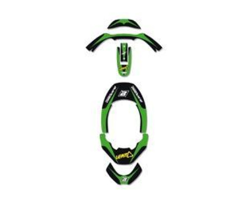 Blackbird sale leatt brace стикер зелений (11)