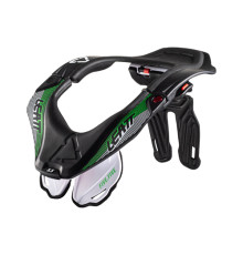 Leatt neck brace 5.5 neck brace чорний колір чорний/білий/зелений розмір s/m